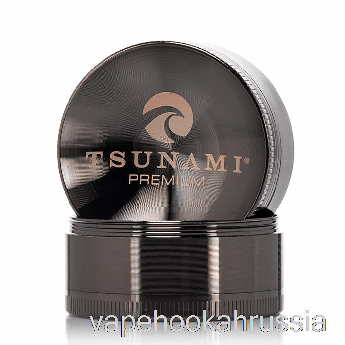 Vape Russia Tsunami 1,9-дюймовая шлифовальная машина из 4-х частей из бронзы (50 мм)